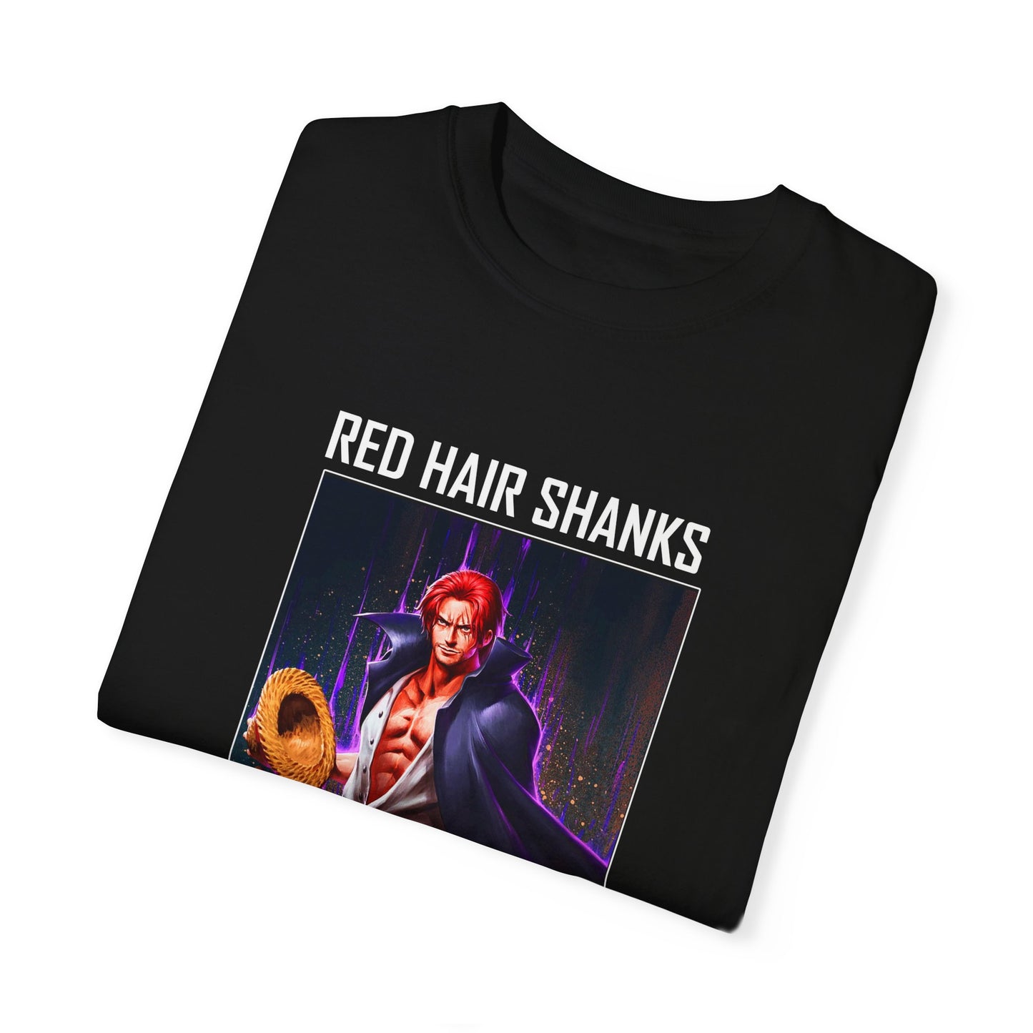 Red-Haired Shanks Garment-Dyed T-Shirt – One Piece Emperor of the Sea