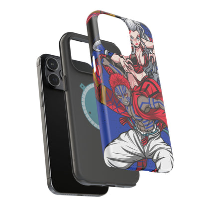 Akaza & Daki Tough Magnetic Case – Durable Anime-Inspired Design