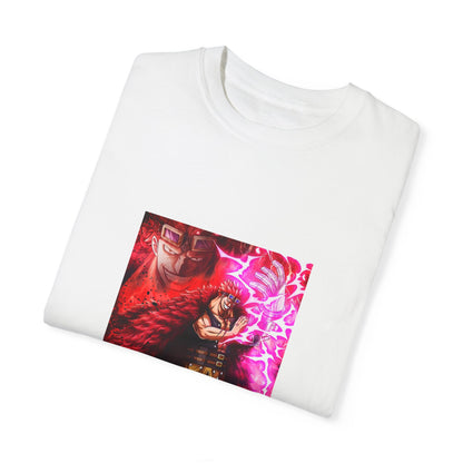 Garment-Dyed Eustass Kid T-Shirt – One Piece Ruthless Captain Design