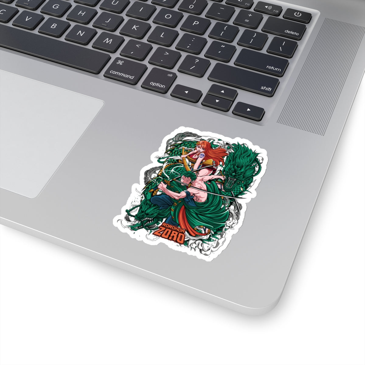 Roronoa Zoro and Nami One Piece Kiss-Cut Sticker – Dragon Warrior Duo