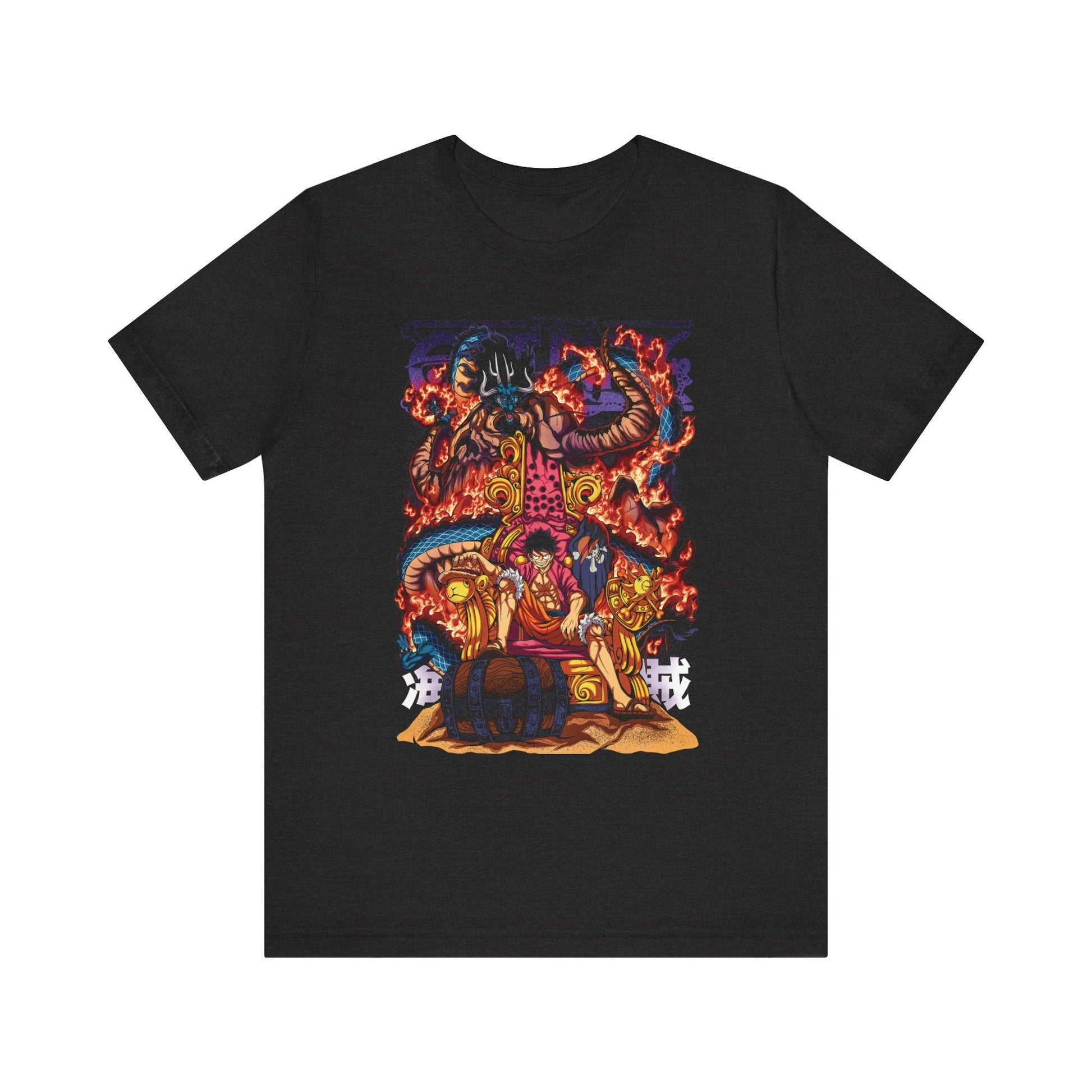 Luffy - King of the Pirates T-Shirt – Throne of Fire Printify