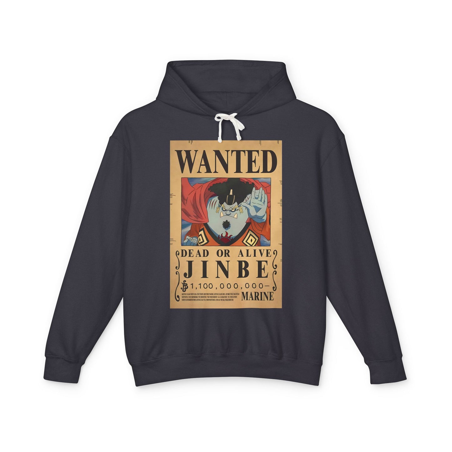 Jinbe Wanted Poster Hoodie – One Piece Pirate Bounty