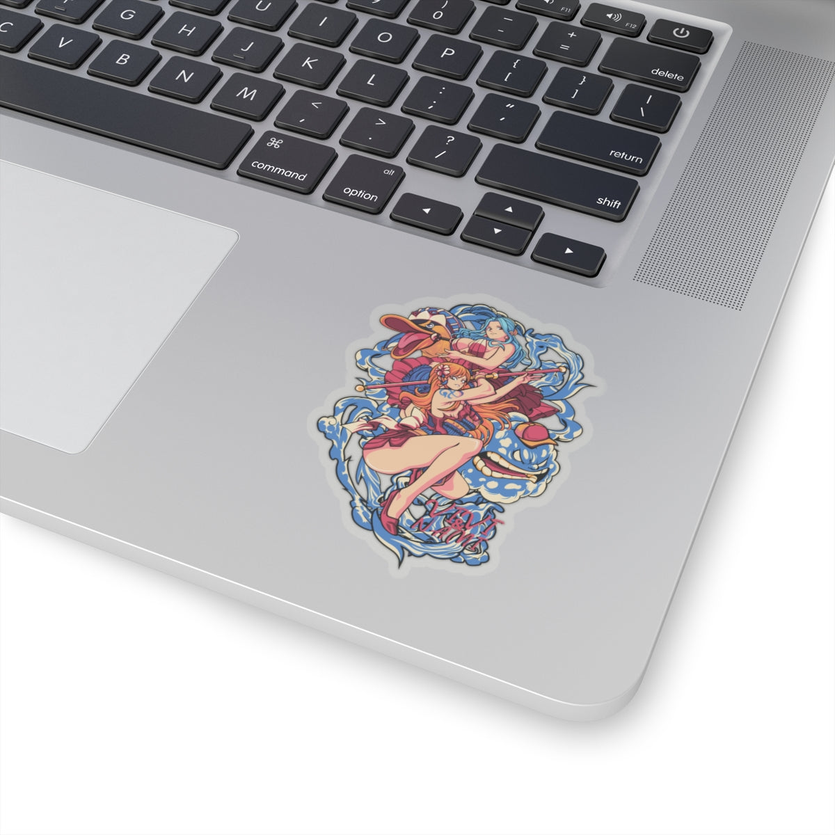 Nami & Vivi One Piece Kiss-Cut Sticker – The Dynamic Duo of Elegance and Strength