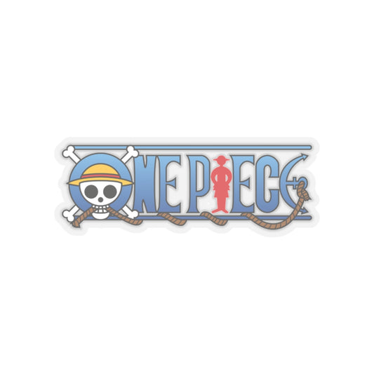 One Piece Logo Kiss-Cut Sticker – Iconic Pirate Symbol