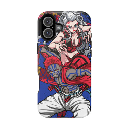 Akaza & Daki Tough Magnetic Case – Durable Anime-Inspired Design