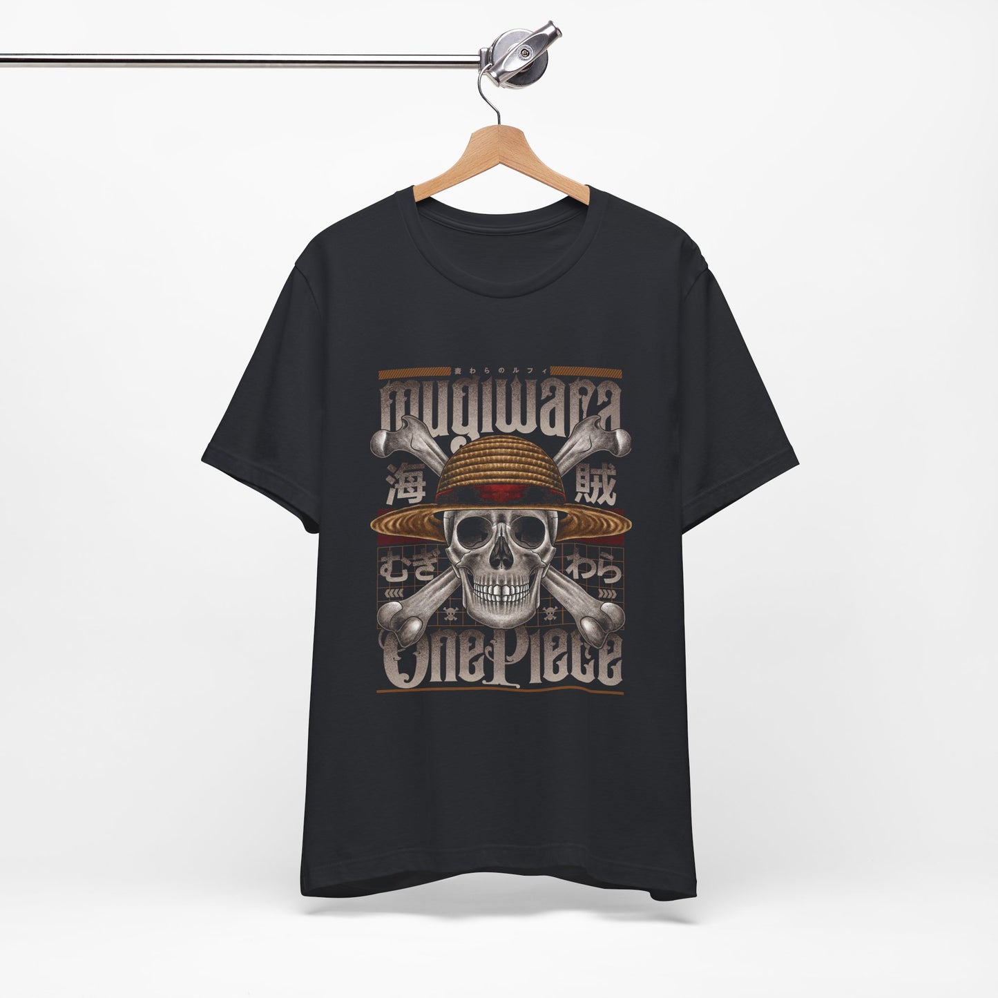 Straw Hat Pirates Jolly Roger Tee – One Piece Crew Symbol T-Shirt