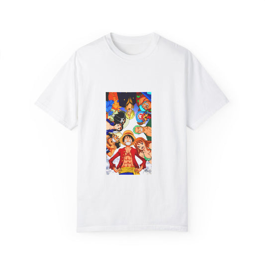 Garment-Dyed Straw Hat Pirates T-Shirt – One Piece Crew Tribute