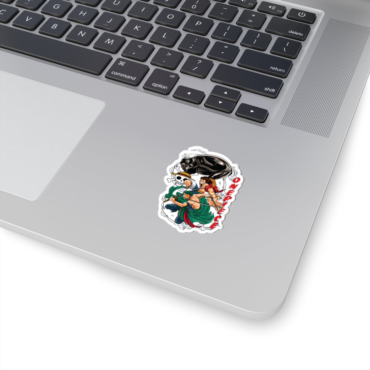 Luffy and Zoro Action Kiss-Cut Sticker – One Piece Dynamic Duo