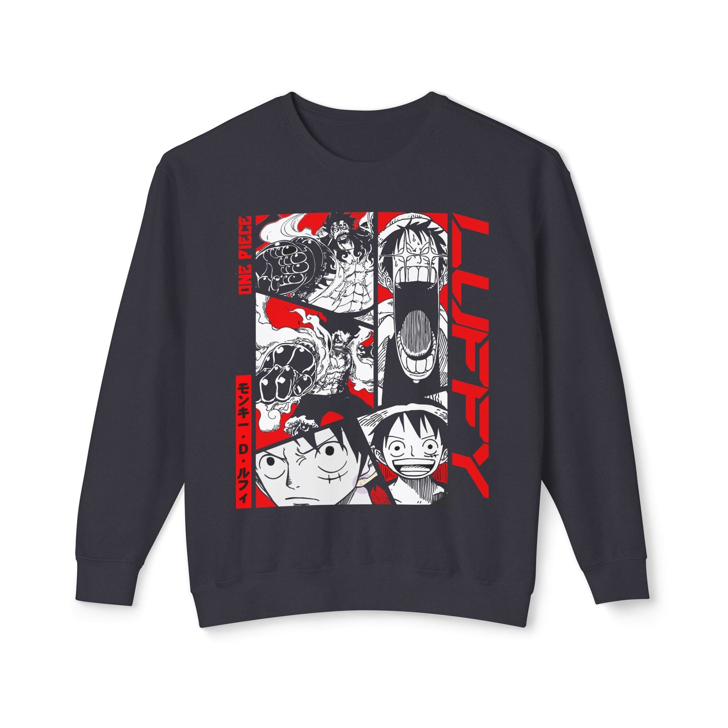 Luffy Crewneck Sweatshirt - One Piece’s Future Pirate King