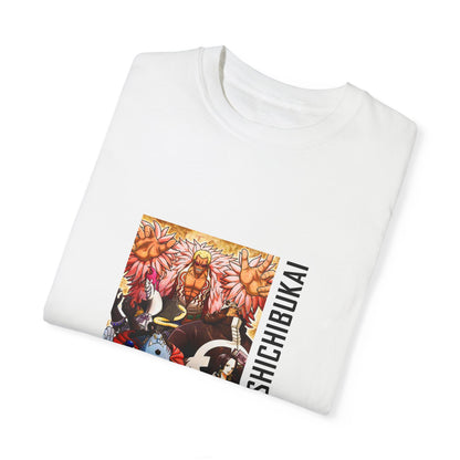 Shichibukai Garment-Dyed T-Shirt – One Piece Warlords of the Sea Tribute