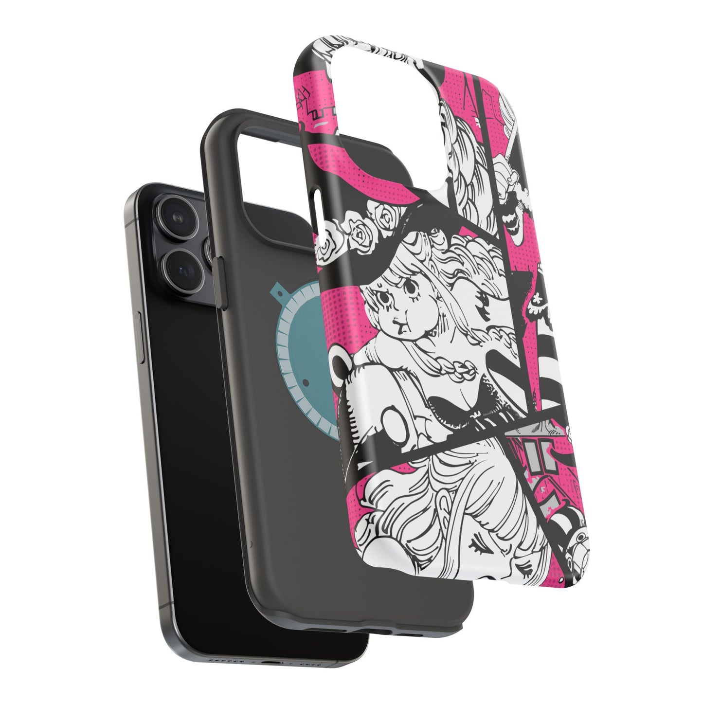 Perona Magnetic Tough iPhone Case – Eerie Elegance & Protection