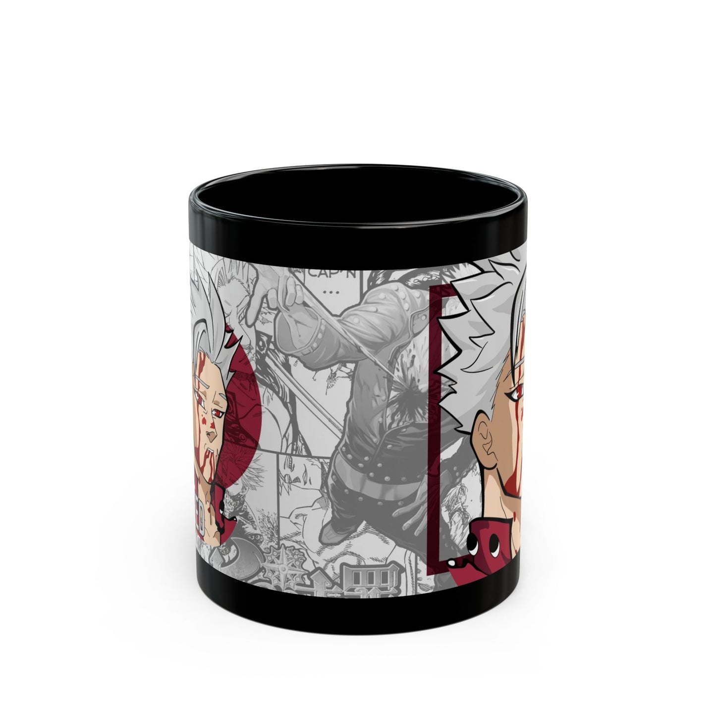 Ban – Sin of Greed Black Ceramic Mug – Seven Deadly Sins Inspired