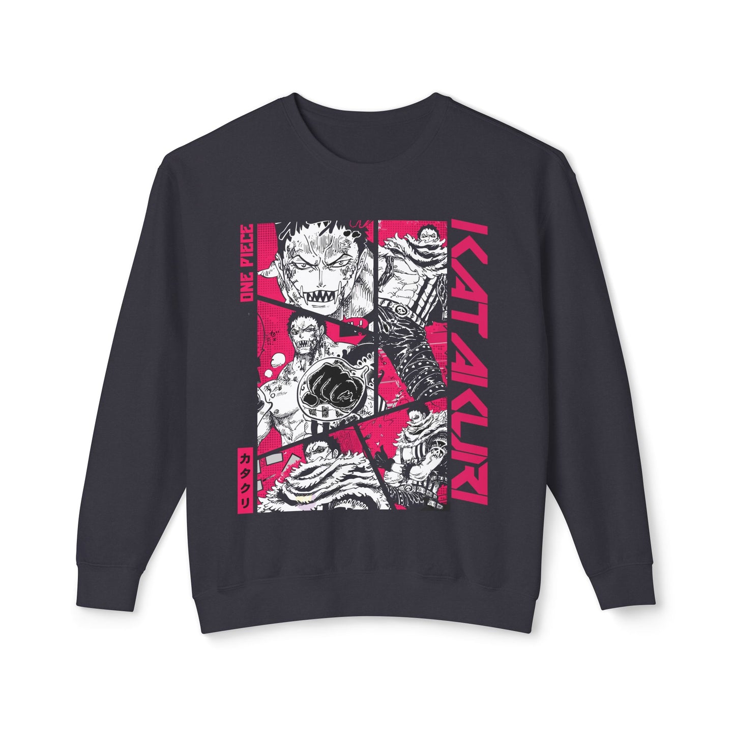 Katakuri Crewneck Sweatshirt - Intense One Piece Design