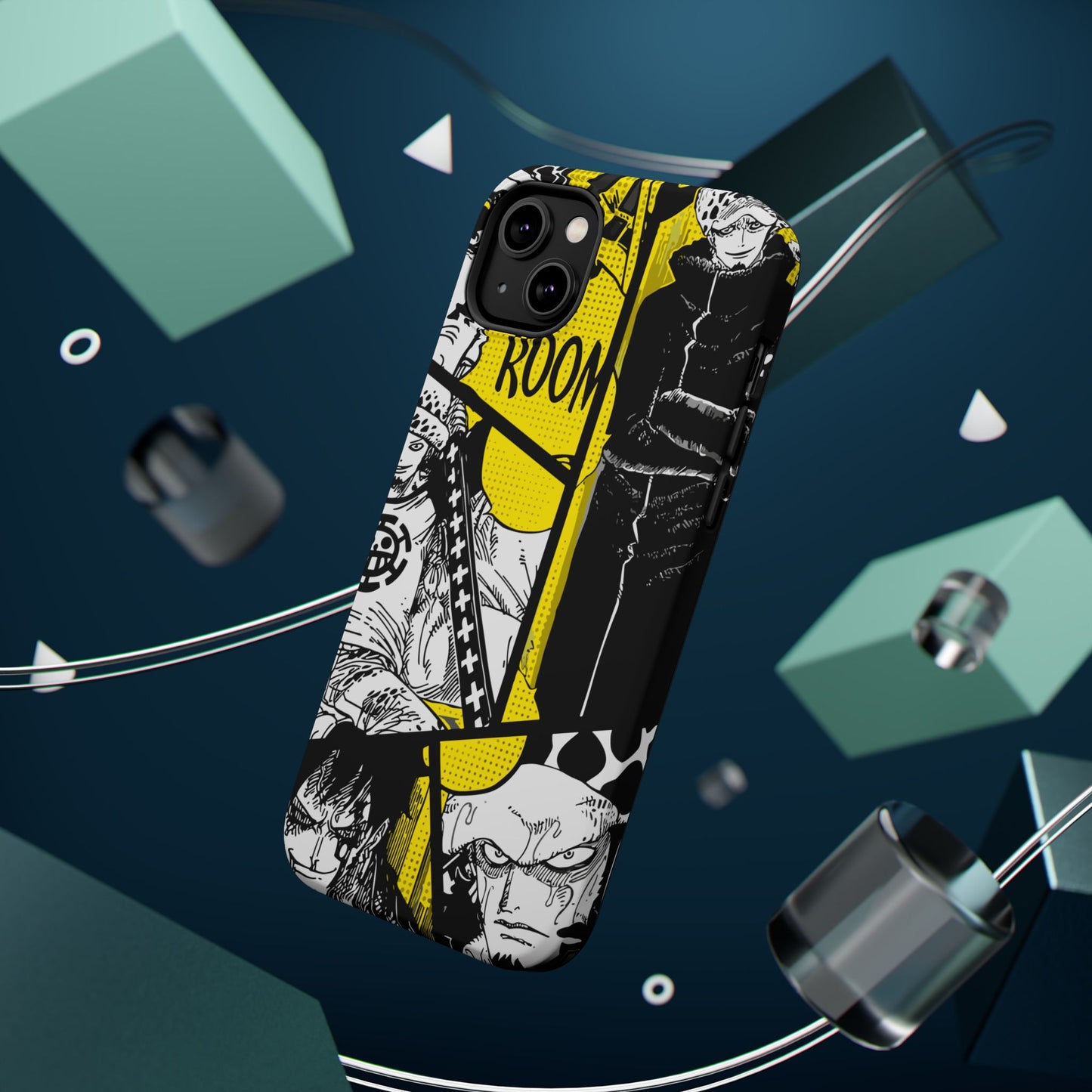 Trafalgar Law Tough Magnetic iPhone Case – Surgeon of Death Design