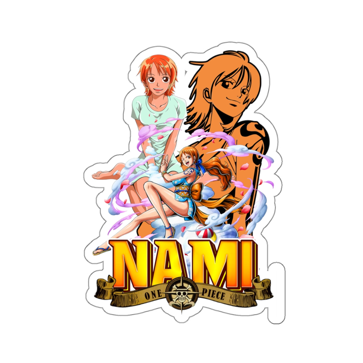 Nami Vinyl Sticker – One Piece’s Skilled Navigator