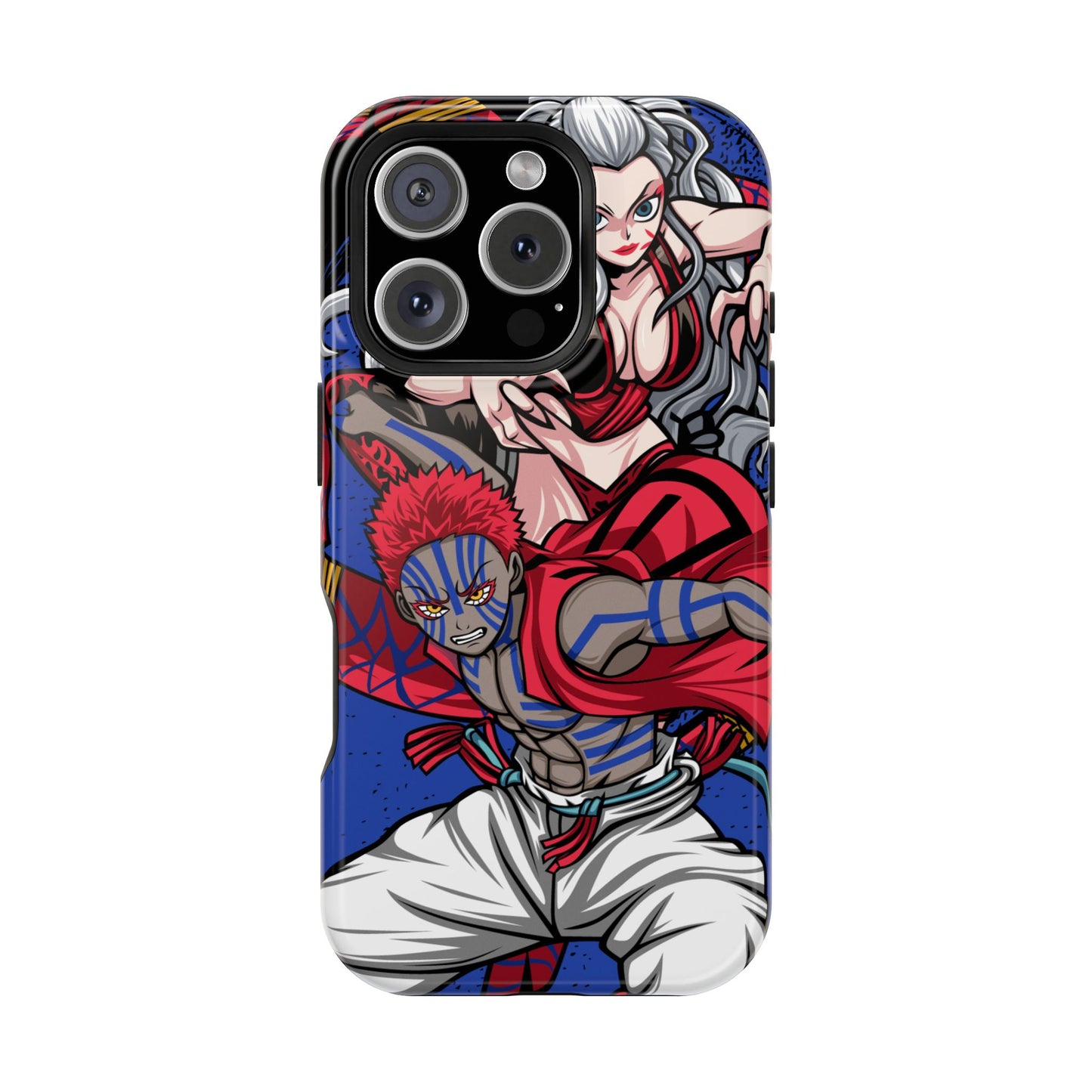 Akaza & Daki Tough Magnetic Case – Durable Anime-Inspired Design