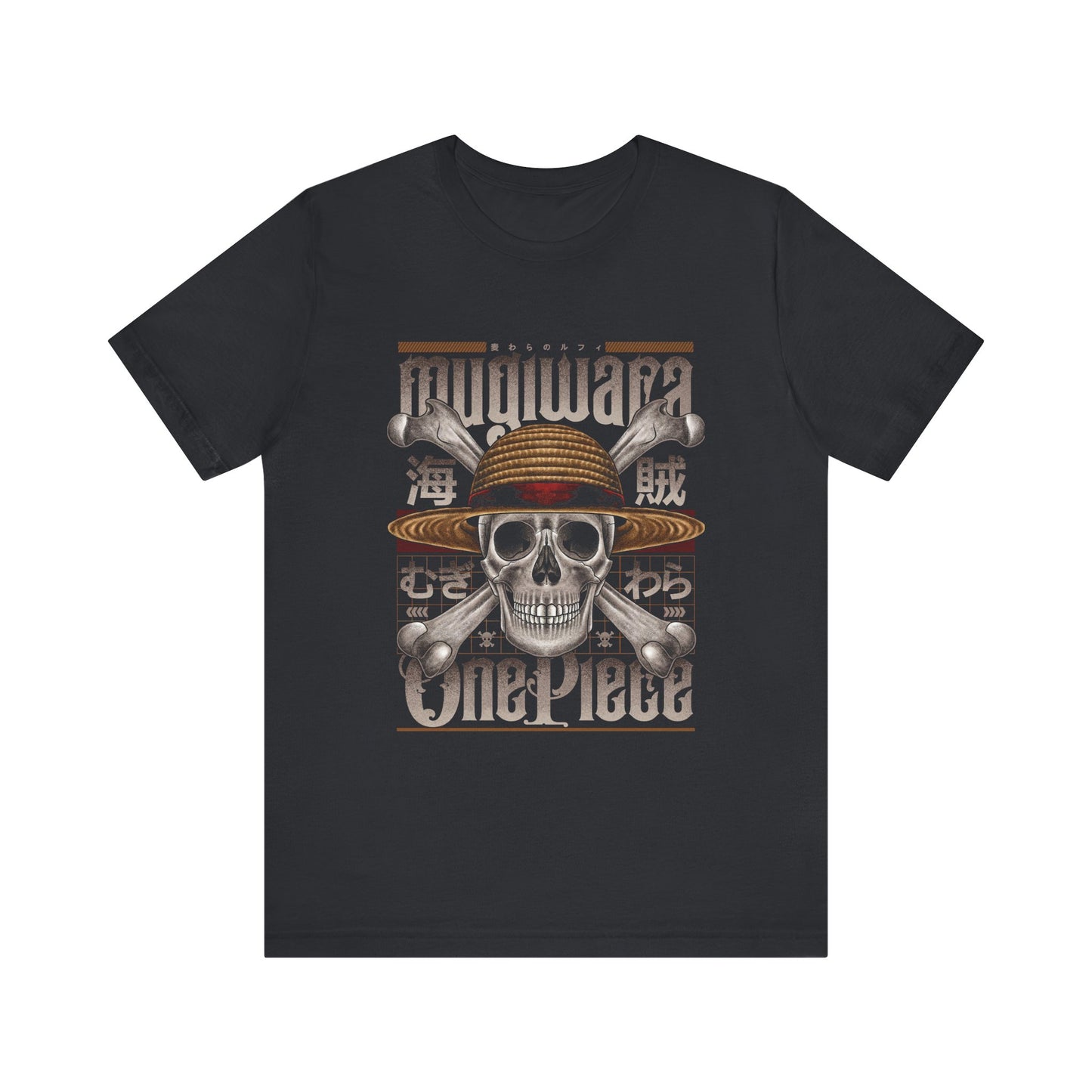 Straw Hat Pirates Jolly Roger Tee – One Piece Crew Symbol T-Shirt