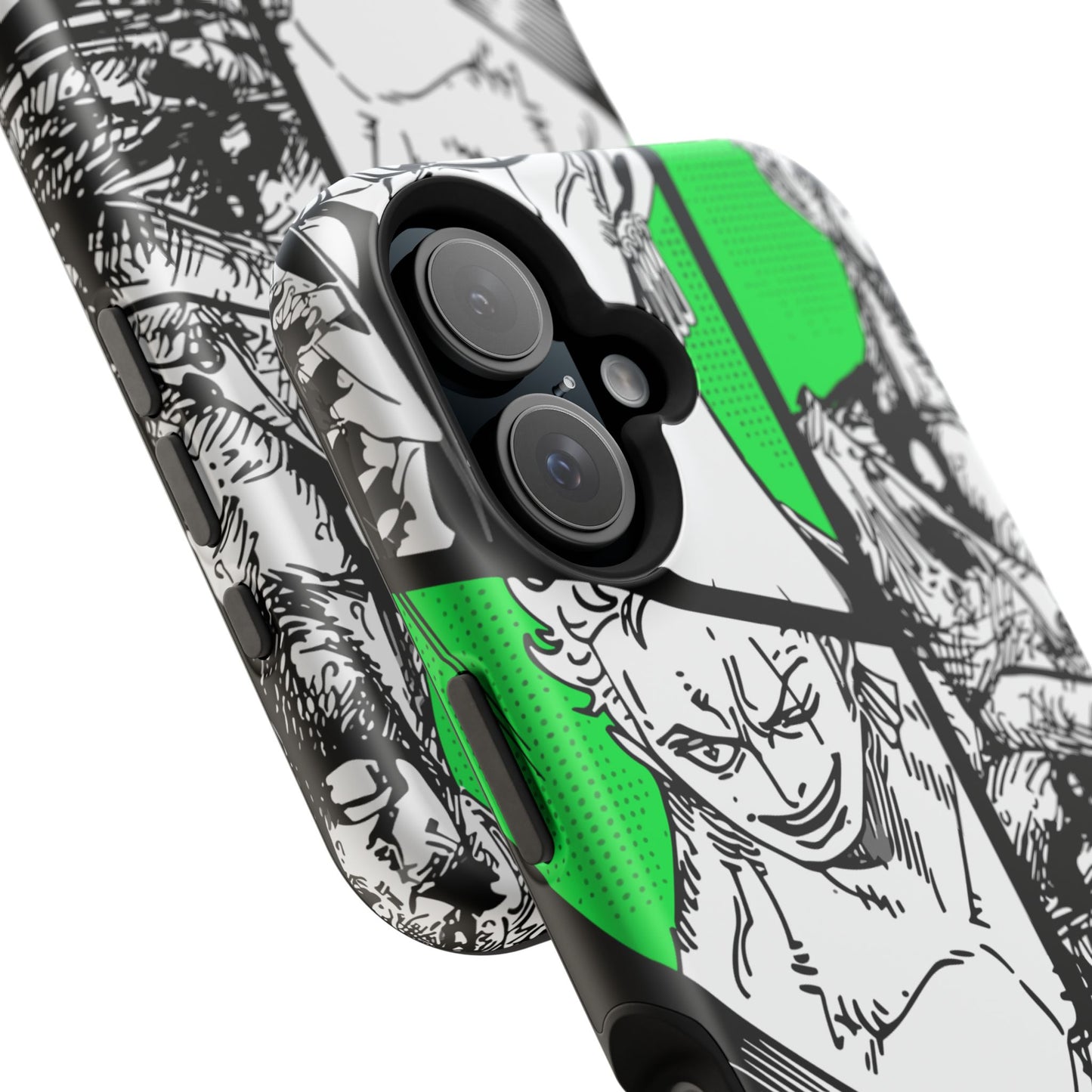 Zoro Magnetic Tough iPhone Case – Embrace the Spirit of the Swordsman