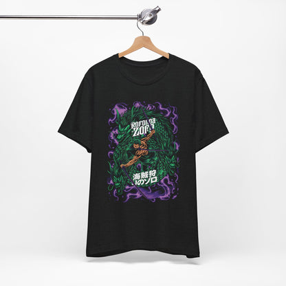 Roronoa Zoro Swordmaster Tee – One Piece Inspired T-Shirt