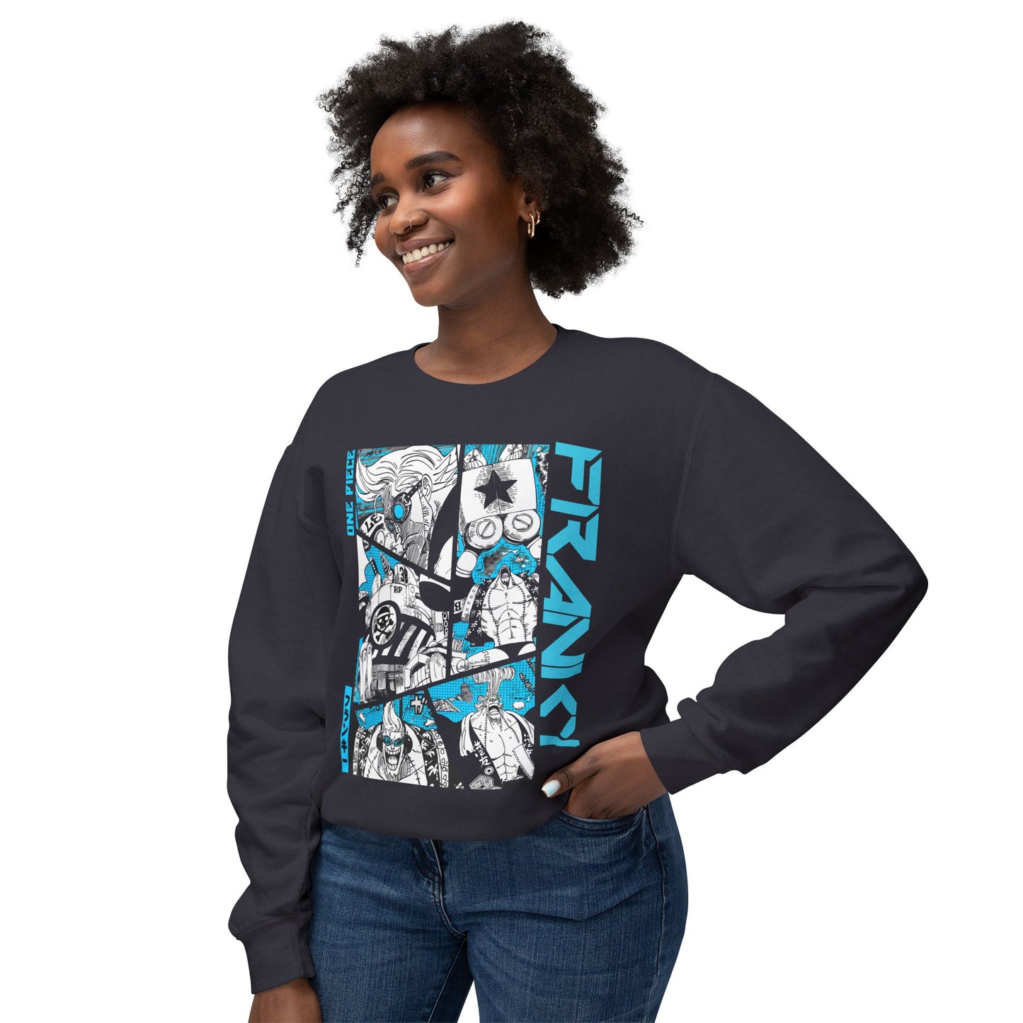 Franky Crewneck Sweatshirt - One Piece's Cyborg Genius