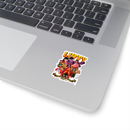 Epic Luffy and Crew Dynamic Sticker