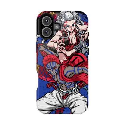 Akaza & Daki Tough Magnetic Case – Durable Anime-Inspired Design