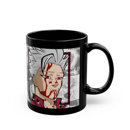 Ban – Sin of Greed Black Ceramic Mug – Seven Deadly Sins Inspired