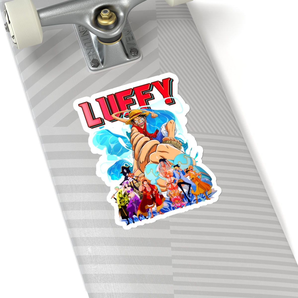 Luffy and Straw Hat Crew Dynamic Sticker