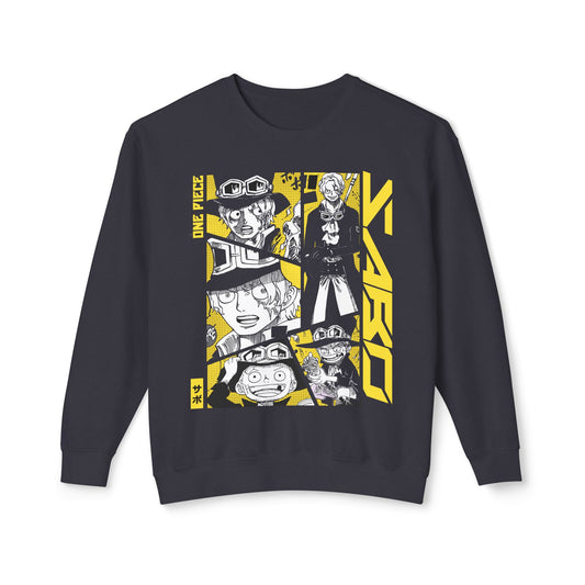 Sabo One Piece Crewneck Sweatshirt – Revolutionary Elegance