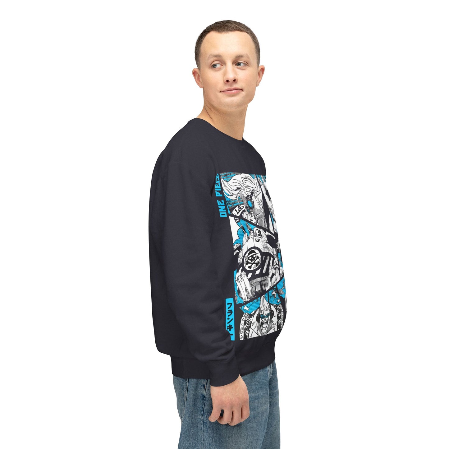 Franky Crewneck Sweatshirt - One Piece's Cyborg Genius