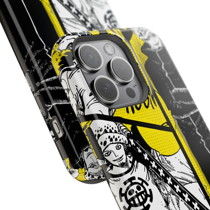 Trafalgar Law Tough Magnetic iPhone Case – Surgeon of Death Design