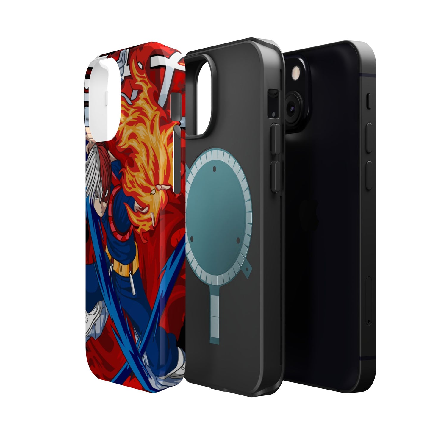 Shoto Todoroki Magnetic Tough Case – Dual Element Power & Protection