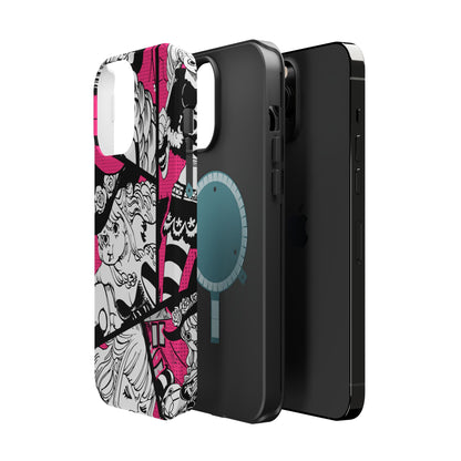 Perona Magnetic Tough iPhone Case – Eerie Elegance & Protection