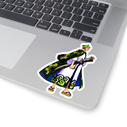 Roronoa Zoro Wano Arc Samurai Kiss-Cut Sticker