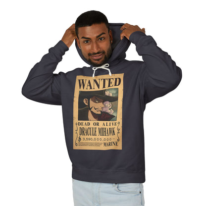 Dracule Mihawk Wanted Poster Hoodie – World’s Greatest Swordsman