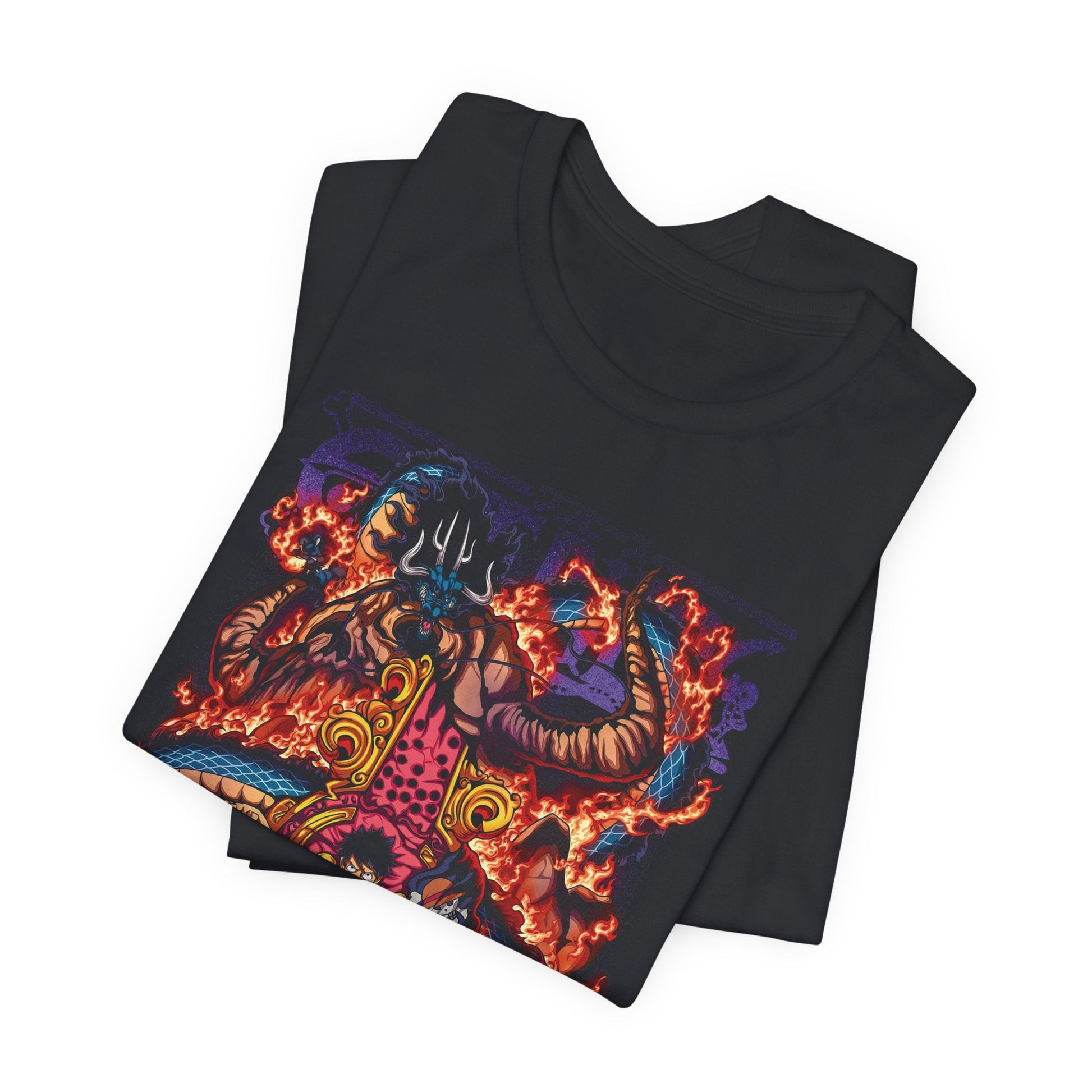 Luffy - King of the Pirates T-Shirt – Throne of Fire Printify