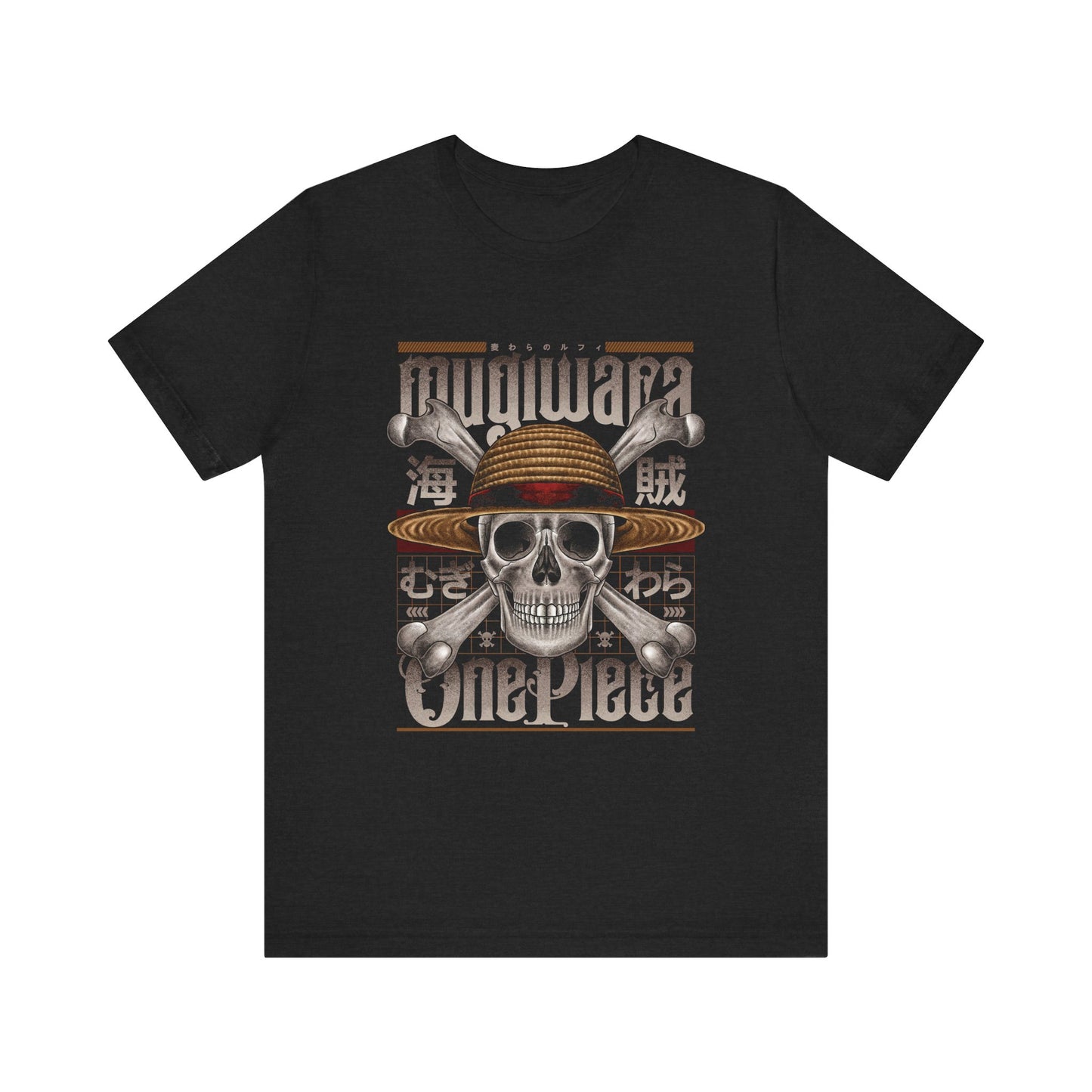 Straw Hat Pirates Jolly Roger Tee – One Piece Crew Symbol T-Shirt