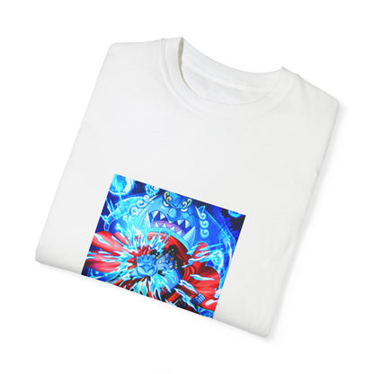 Garment-Dyed Jinbei T-Shirt – One Piece Knight of the Sea Design