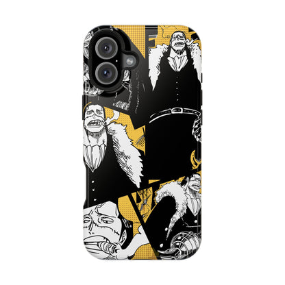 Crocodile Manga Tough Magnetic iPhone Case – Villainous Charm Design