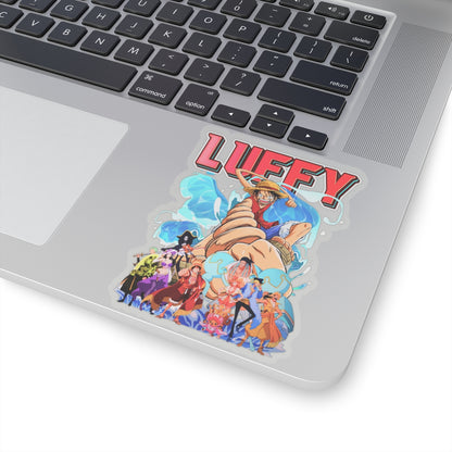 Luffy and Straw Hat Crew Dynamic Sticker