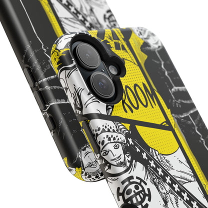 Trafalgar Law Tough Magnetic iPhone Case – Surgeon of Death Design