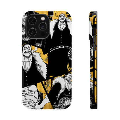 Crocodile Manga Tough Magnetic iPhone Case – Villainous Charm Design