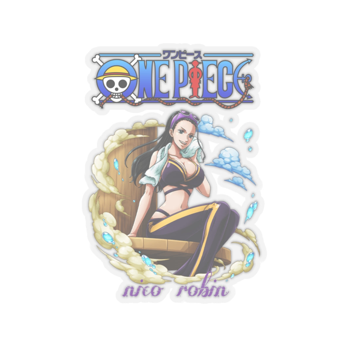 Graceful Nico Robin Sticker – The Archaeologist of Beauty!