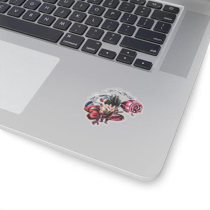 Gear 4 Luffy Kiss-Cut Sticker – Boundman's Dynamic Power