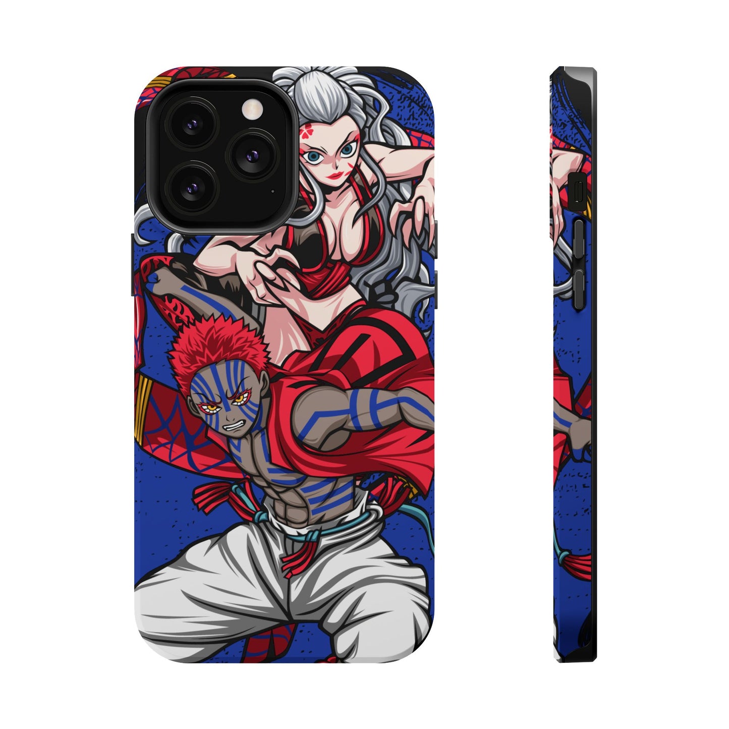 Akaza & Daki Tough Magnetic Case – Durable Anime-Inspired Design