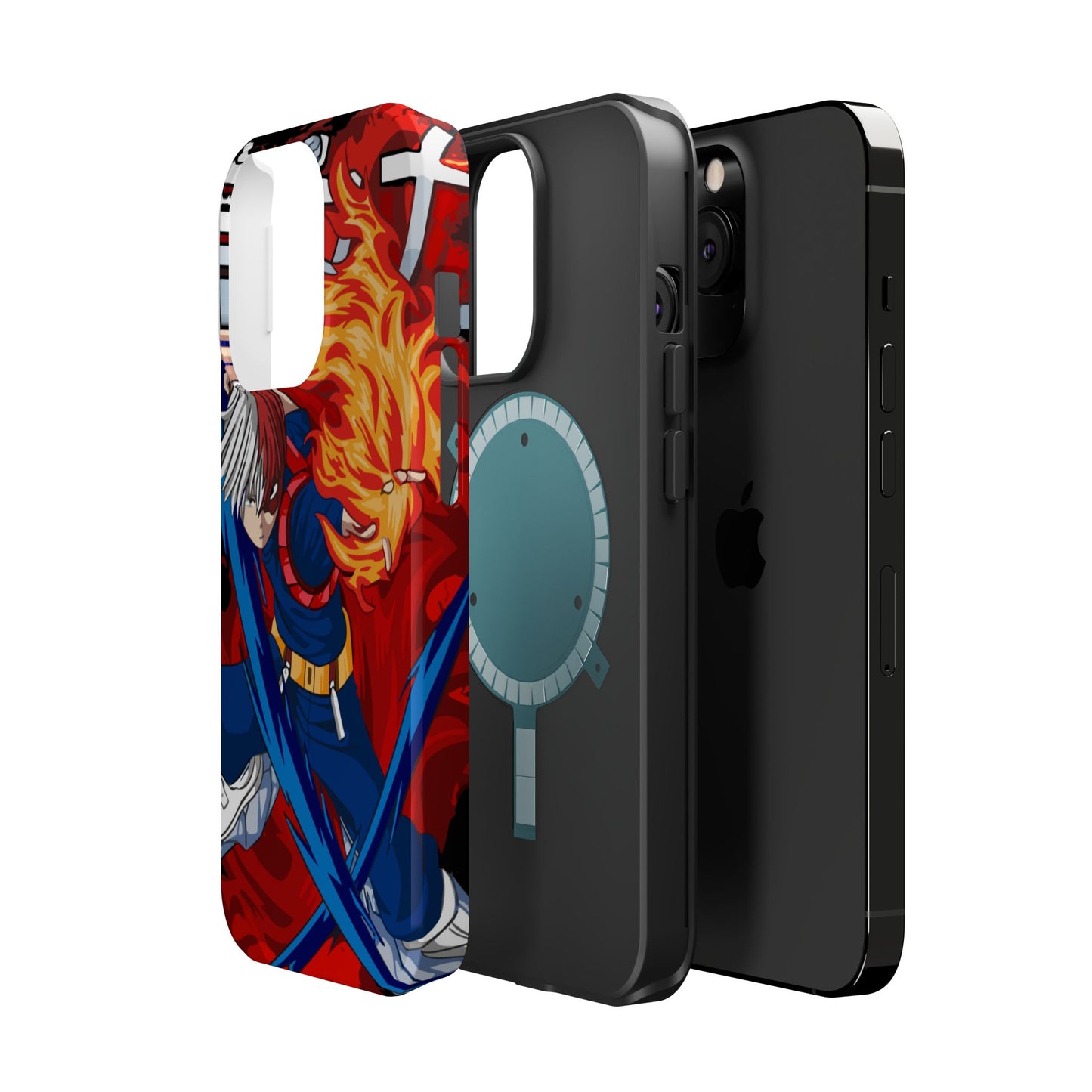 Shoto Todoroki Magnetic Tough Case – Dual Element Power & Protection