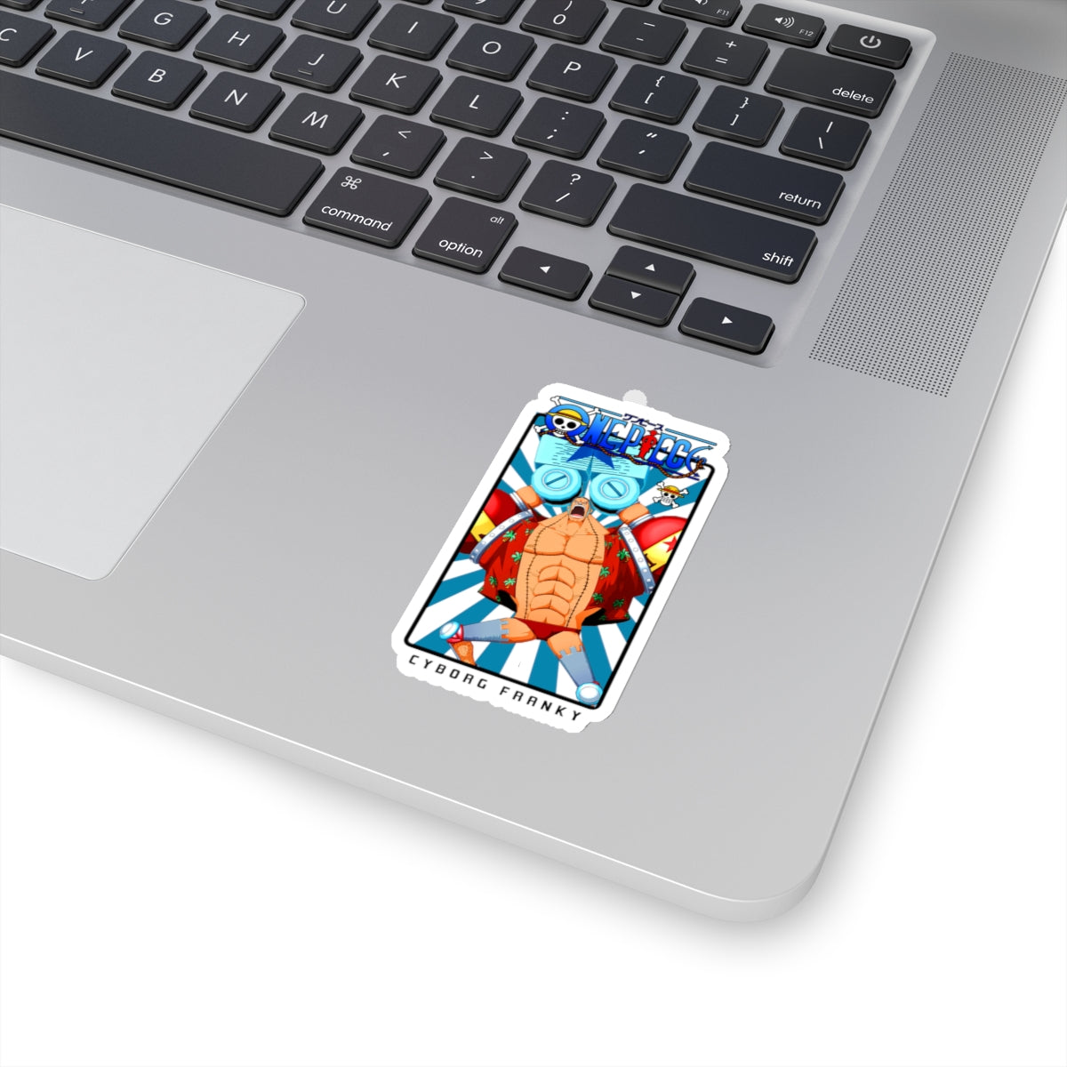 Cyborg Franky Vinyl Sticker – One Piece’s Shipwright Extraordinaire