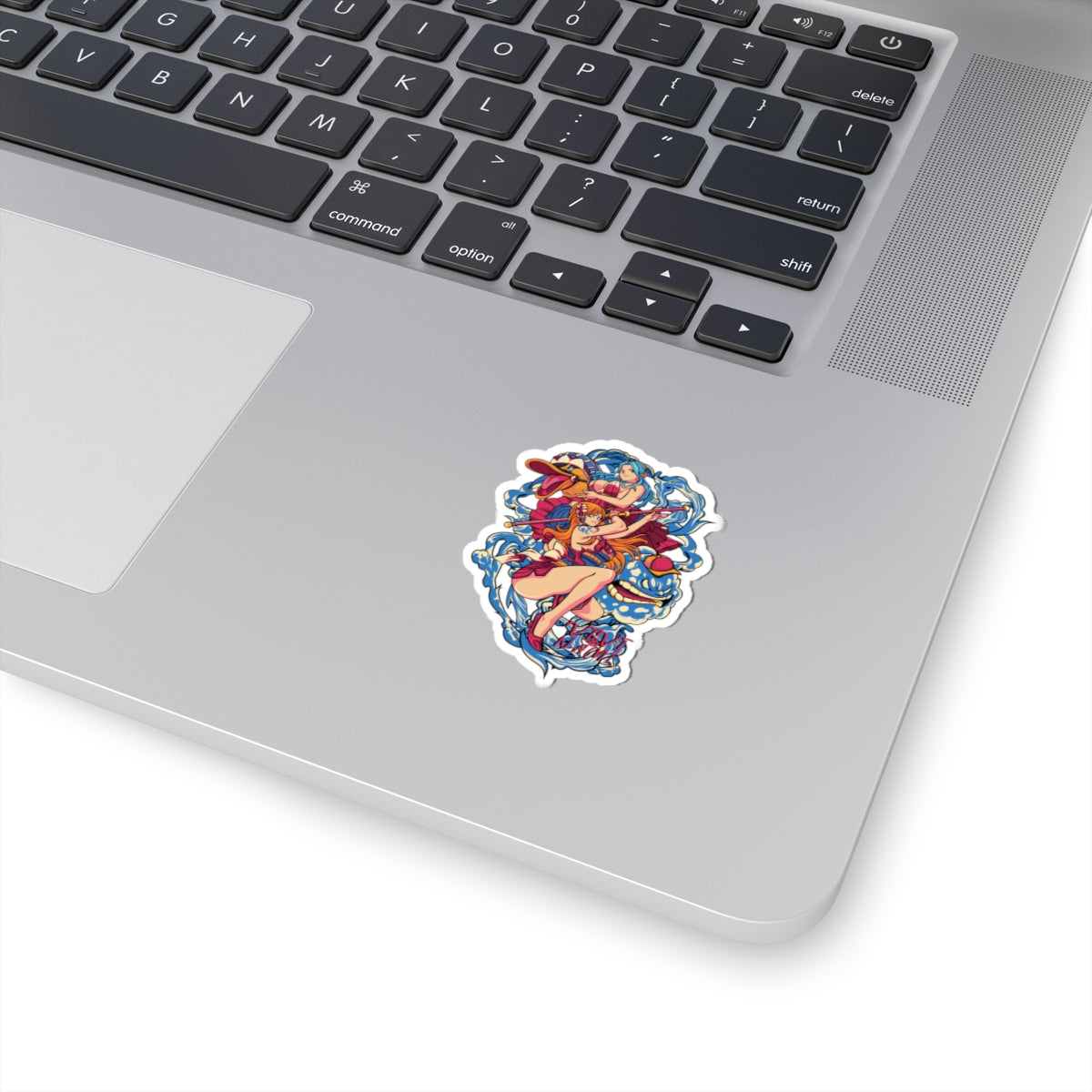 Nami & Vivi One Piece Kiss-Cut Sticker – The Dynamic Duo of Elegance and Strength