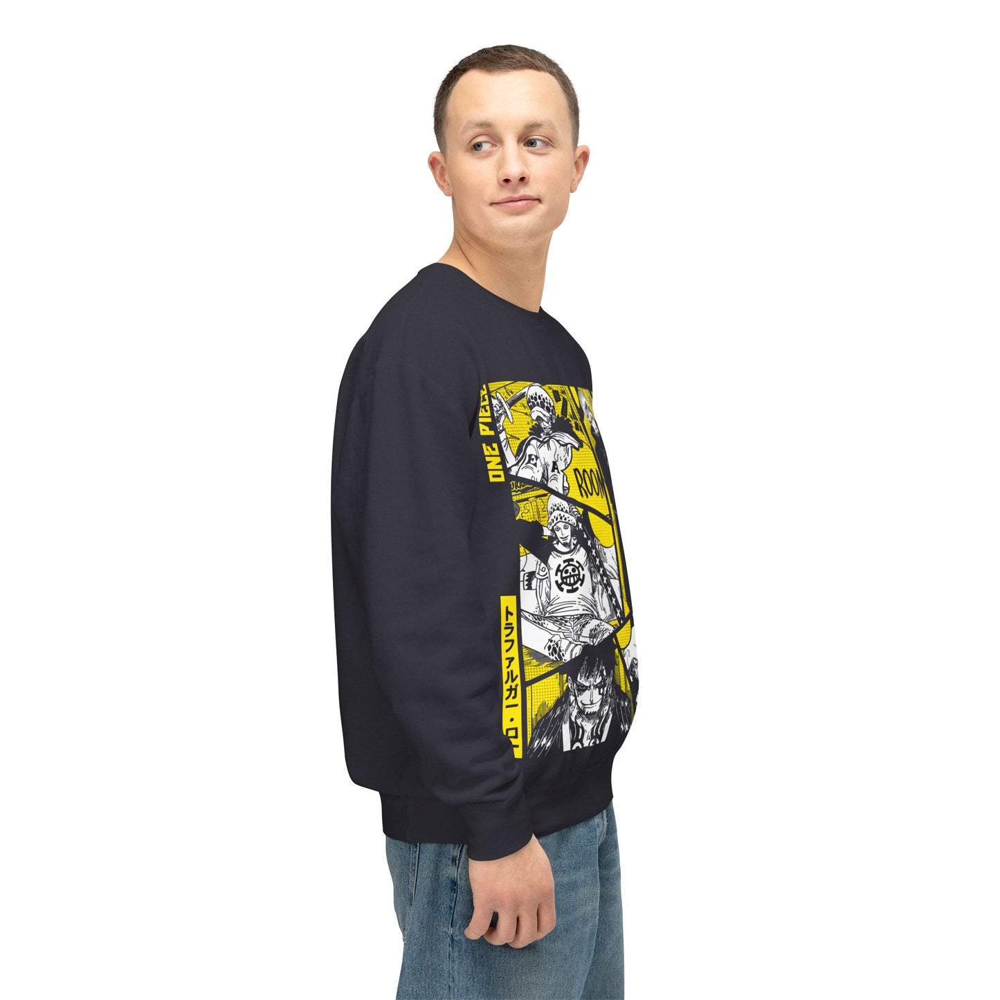 Trafalgar Law One Piece Crewneck Sweatshirt – Surgeon of Death Edition