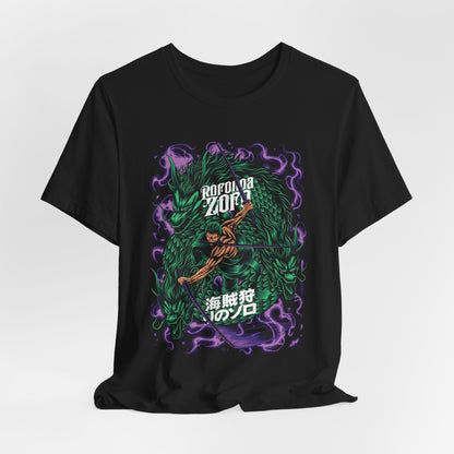 Roronoa Zoro Swordmaster Tee – One Piece Inspired T-Shirt